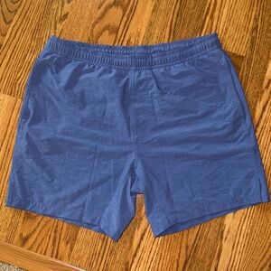 Myles Apparel Men's Momentum 6" Shorts Large Blue